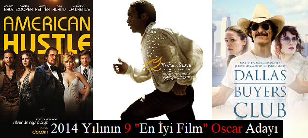 2014 Yılı Oscar Adayları | En İyi Film Kategori İncelemesi